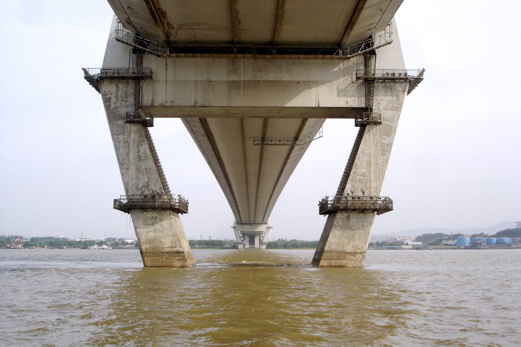 南京长江二桥 / The second big bridge of Yangtze river, Nanjing by wayfarer99