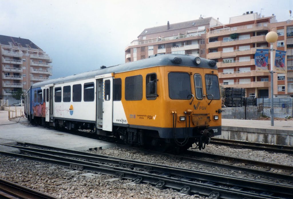 Tren de la FGV en denia by pintatrenes