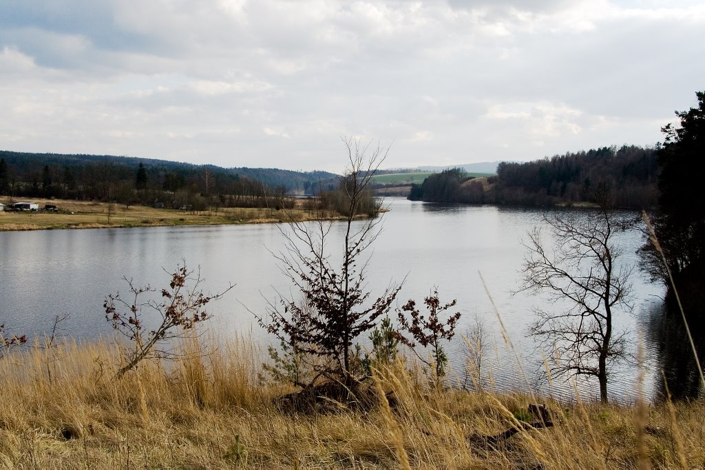 Dam reservoir Hněvkovice by zdenekhamacek