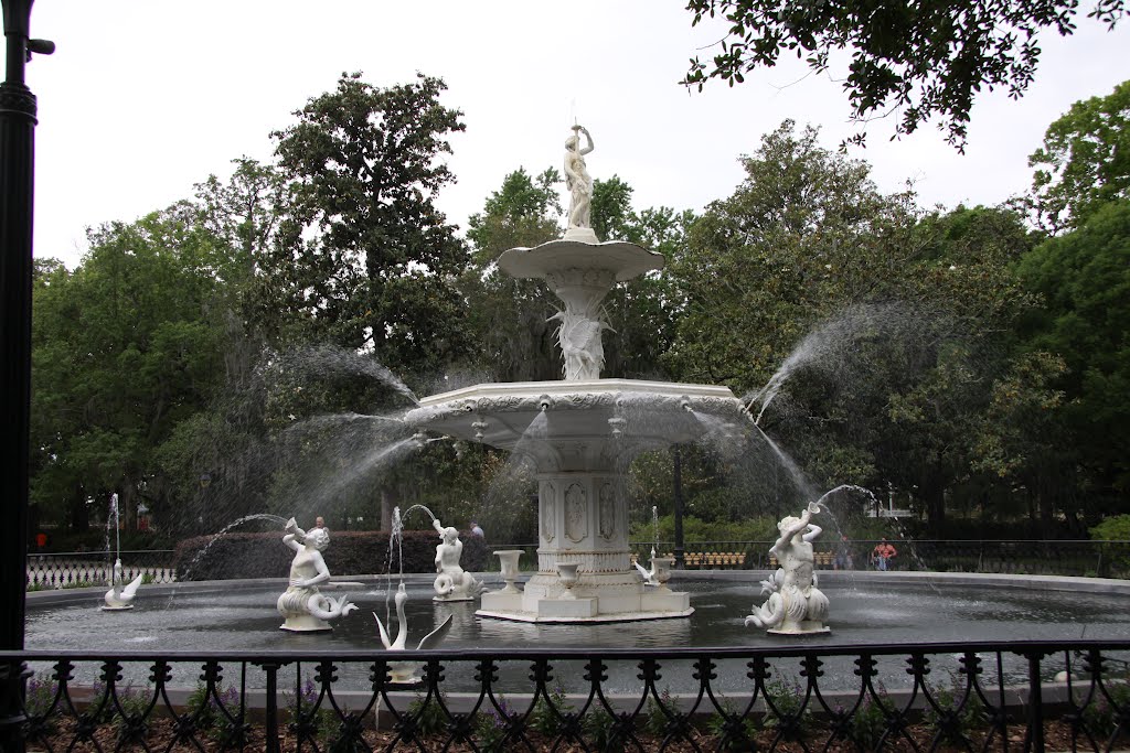 Forsyth Park in Savannah by Sydney2305