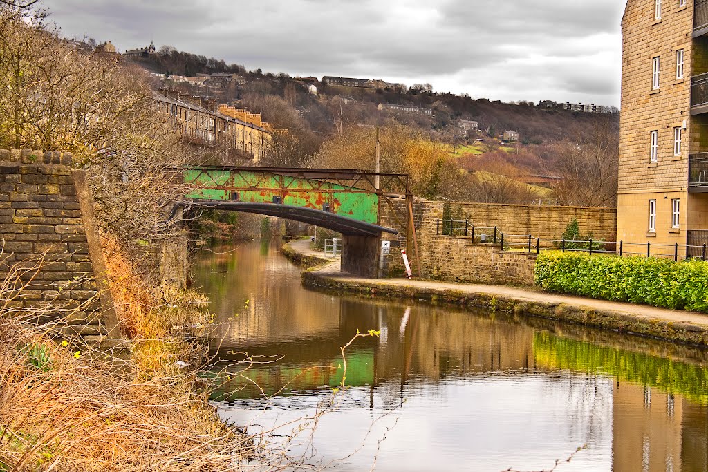 HDR experimental image Sowerby bridge area by davewhitelock