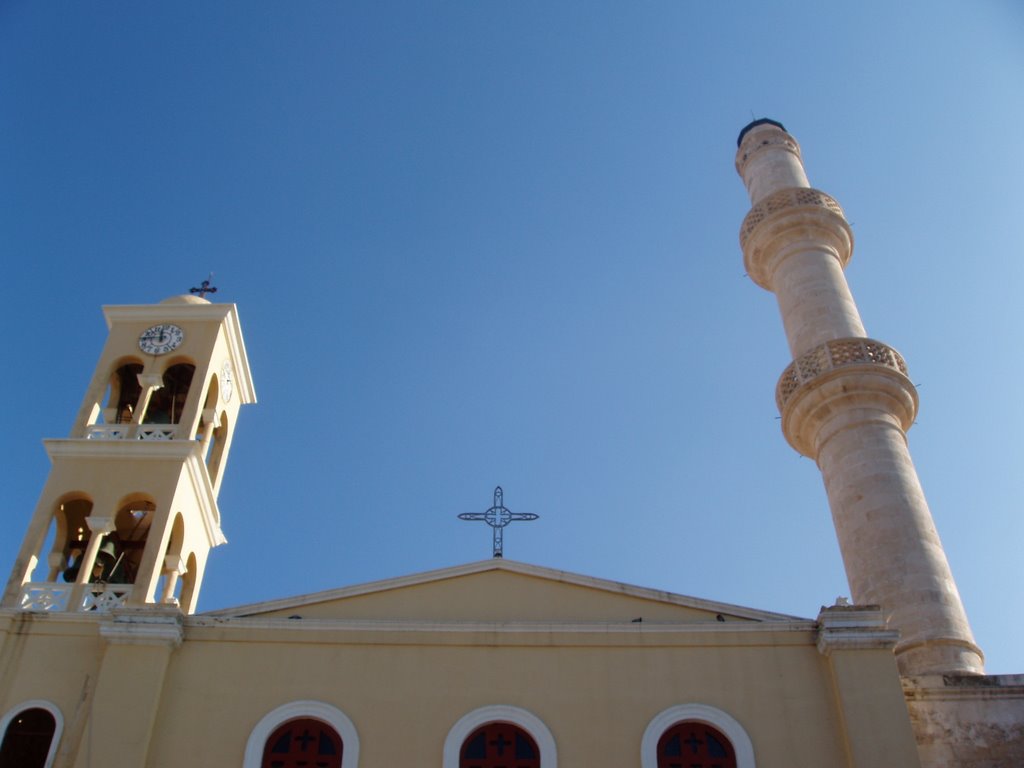 Alminar arabe y Campanario (Xania) by fiifo