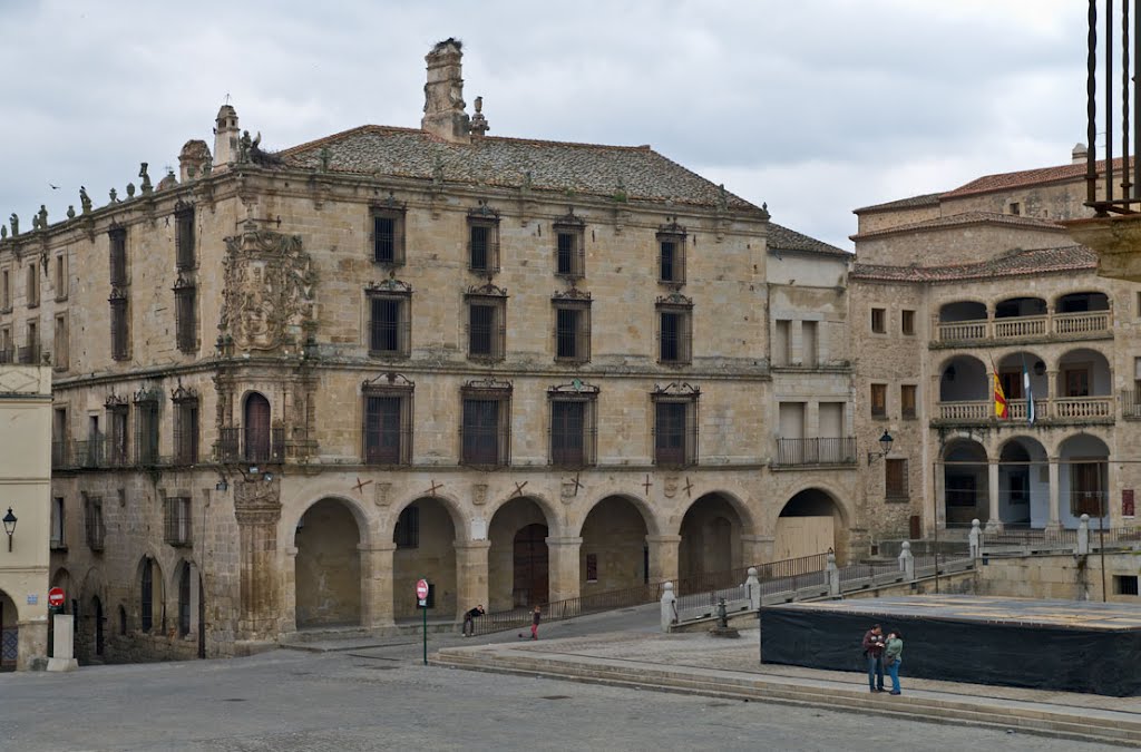 Plaza Mayor. Trujillo. Cáceres. Extremadura. by Bartolome Muñoz