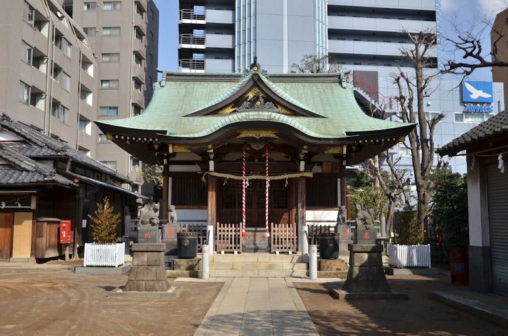 Ayase-Inari-Jinja 綾瀬稲荷神社 (2012.03.20) by k.takita