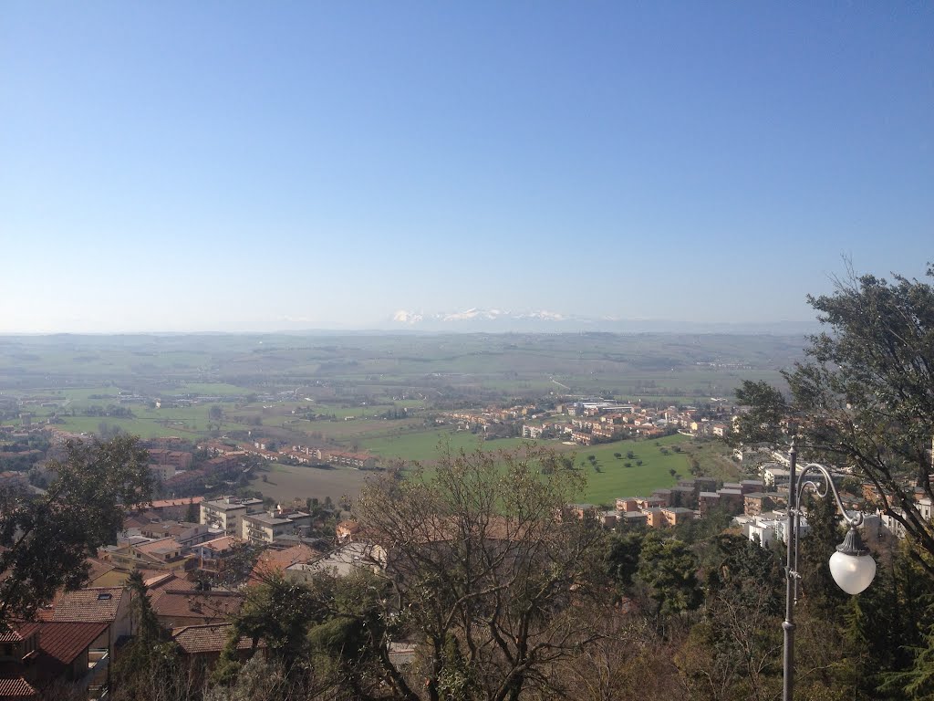 Panorama dalle mura (zona ospedale) by Marticus