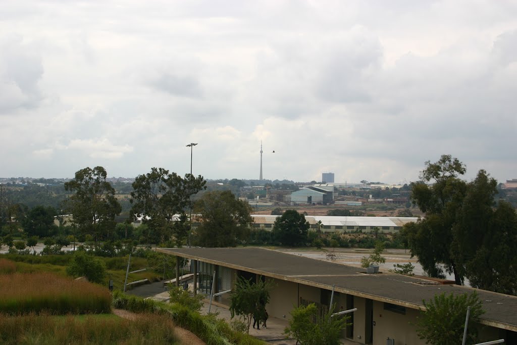 View from Apartheid museum, Johannesburg, South Africa, 21-03-2006 by Pieter Rinkel