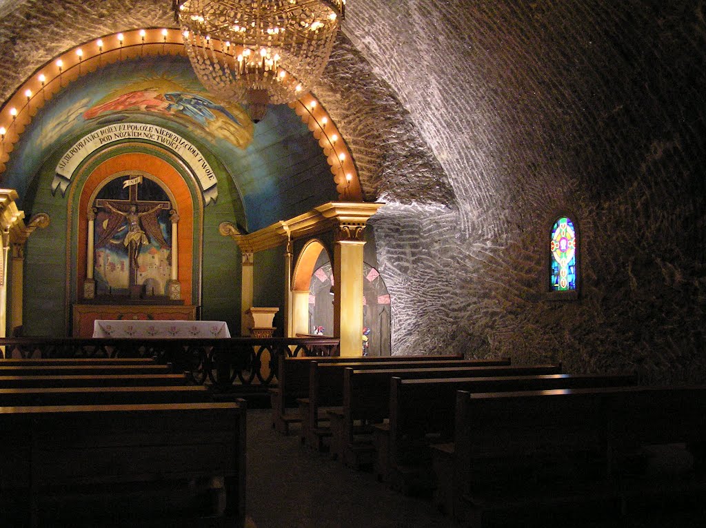 The Saint John’s Chapel - Wieliczka Salt Mine (Poland) by Online Leszek