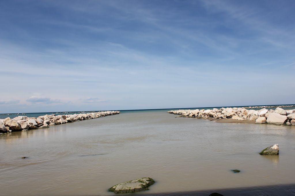 Paesaggi e Colori "Termoli Foce Torrente Sinarca" by immaginigiuseppe