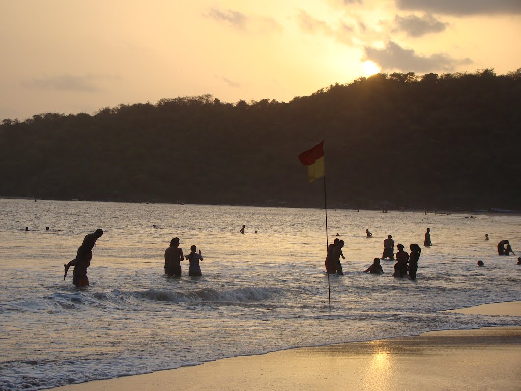 Sunset at Palolem by Ujjal Ghosh