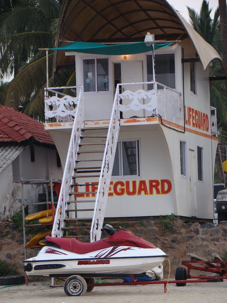 The Lifeguard station by Ujjal Ghosh