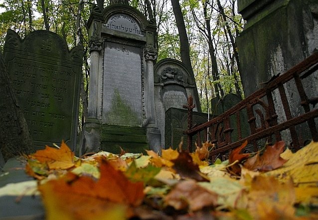 Jewish cemetery by warszawsky