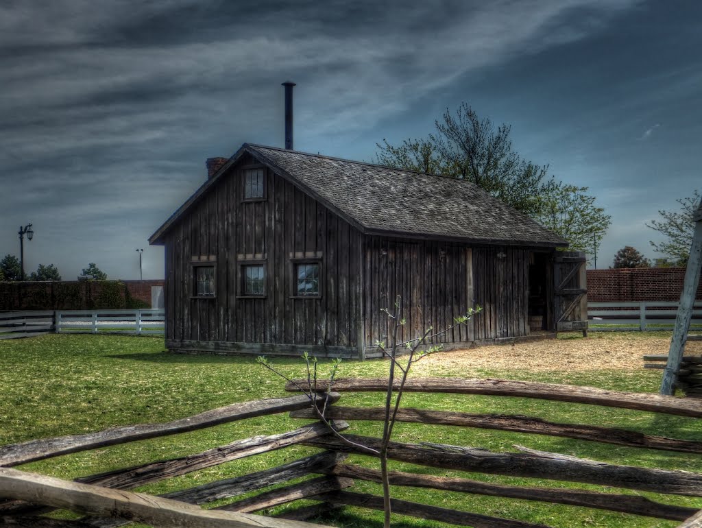 Ford Home Barn '1861' by juan234x