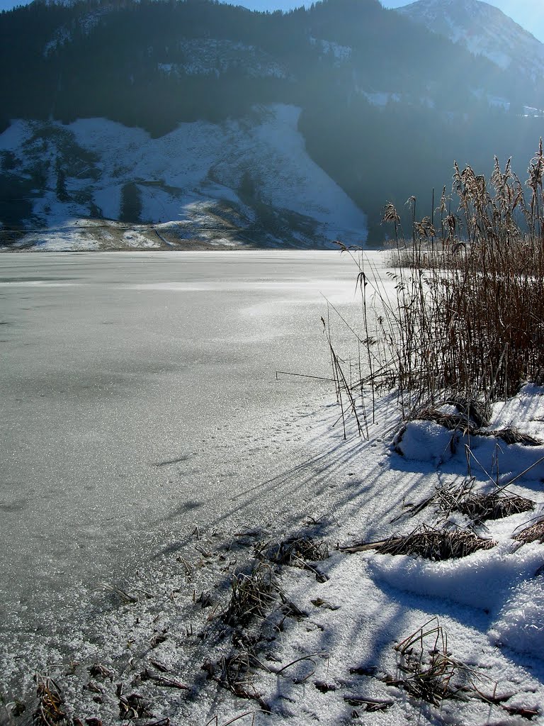 Zugefrorener Schwarzsee by Roman Bertolami