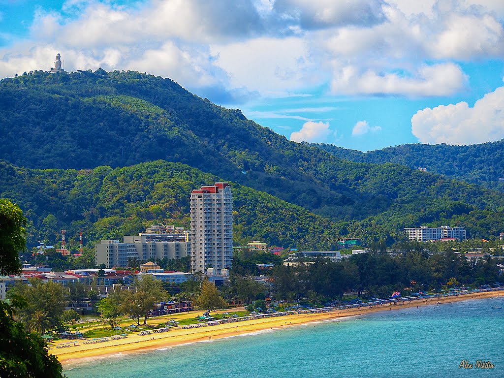 Karon view from Centara Villas by Aleksey Nikitin