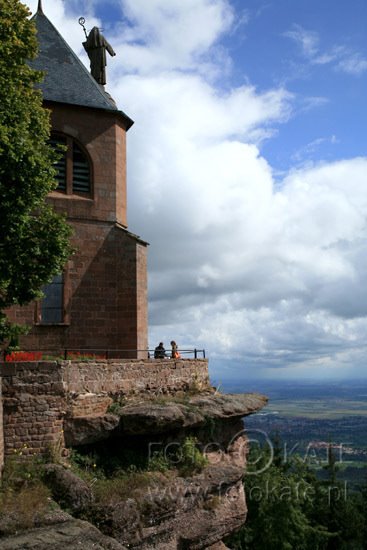 Sainte-Odile Abbey above the Alsace Valley by Katarzyna MAZUROWSKA…