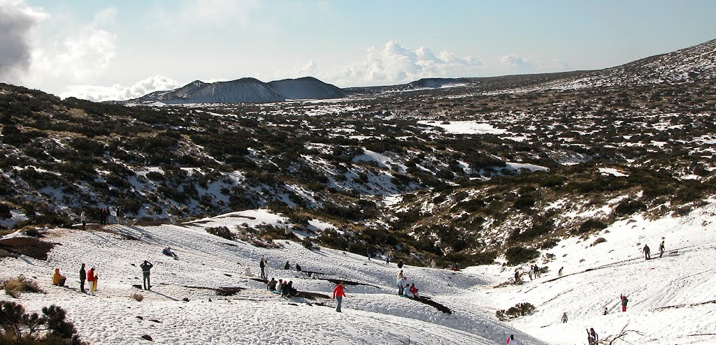 Izaña nevado by Carmen Paula