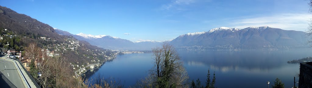 Lago Maggiore desde Brissago by Luis Osvaldo