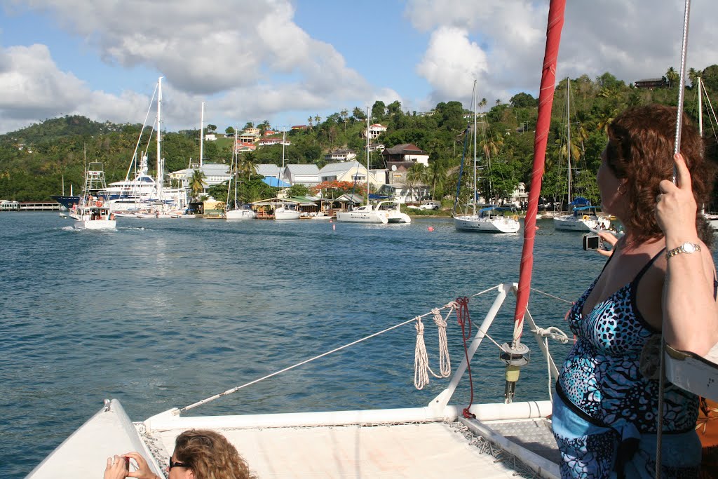 Marigot Bay.St.Lucia. by tatarak046