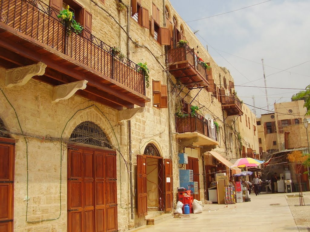 Sidon,Lebanon : Bab Es Saray Square by cedarrick