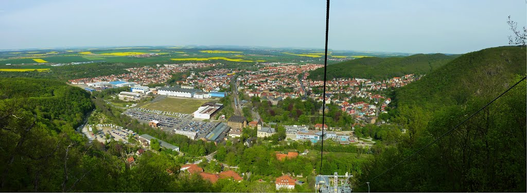 Thale - Blick aus dem Sessellift by Matthias Dohms