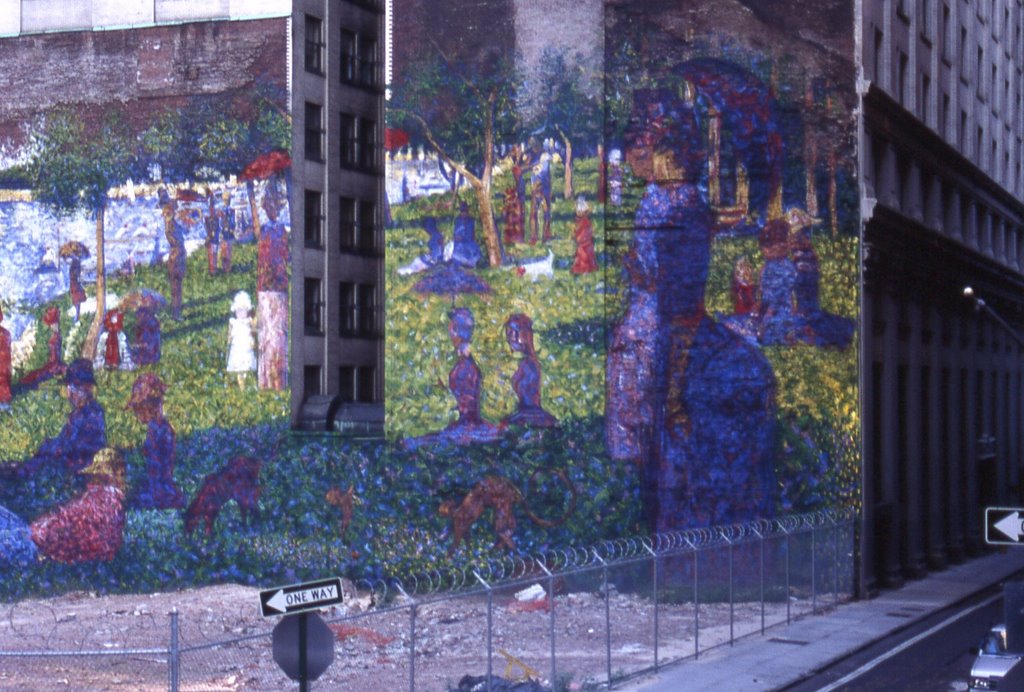 1995 8 New York, murales by mario ghezzi