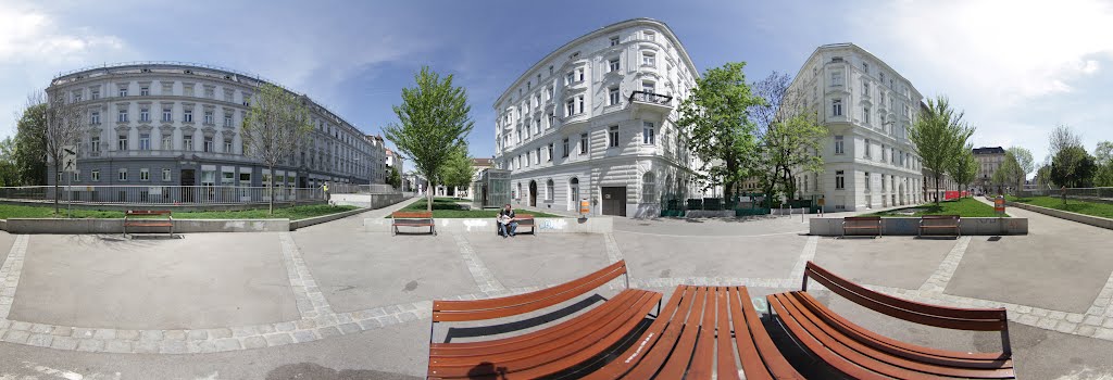 Lichtensteinstraße höhe Fürstengasse Panorama by Holzmaier0