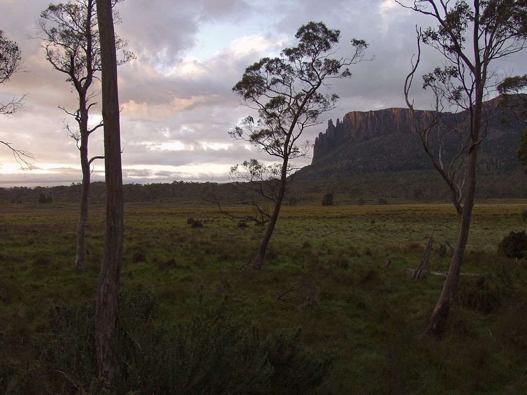 Mount Oakleigh from New Pelion Hut by Nata Putevodka