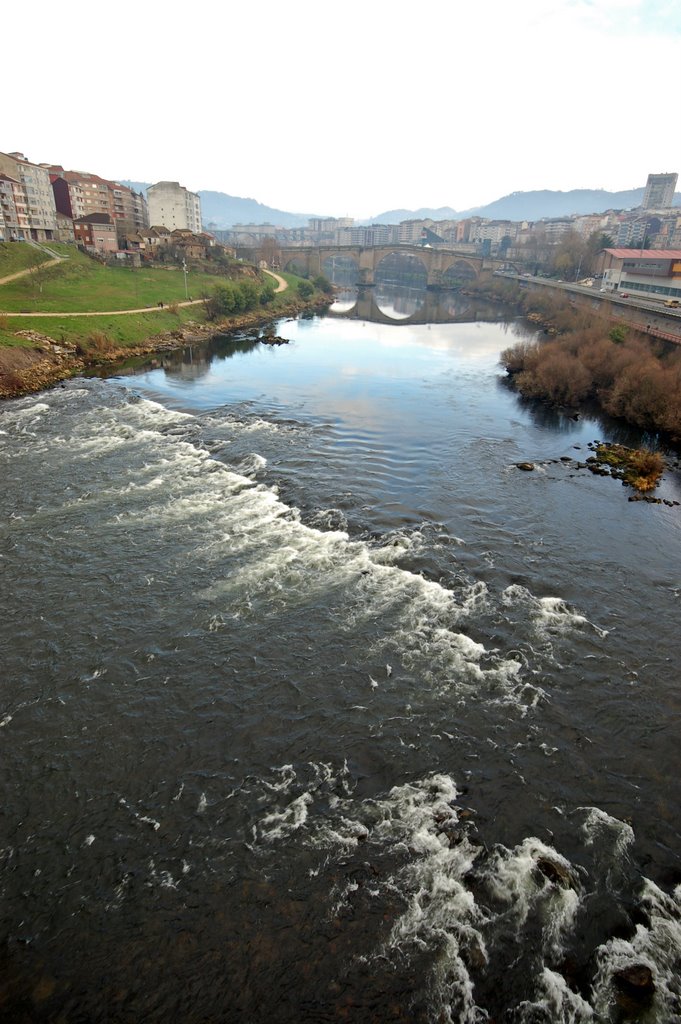 Ponte Romano from Ponte do Milenio by Colin Hughes