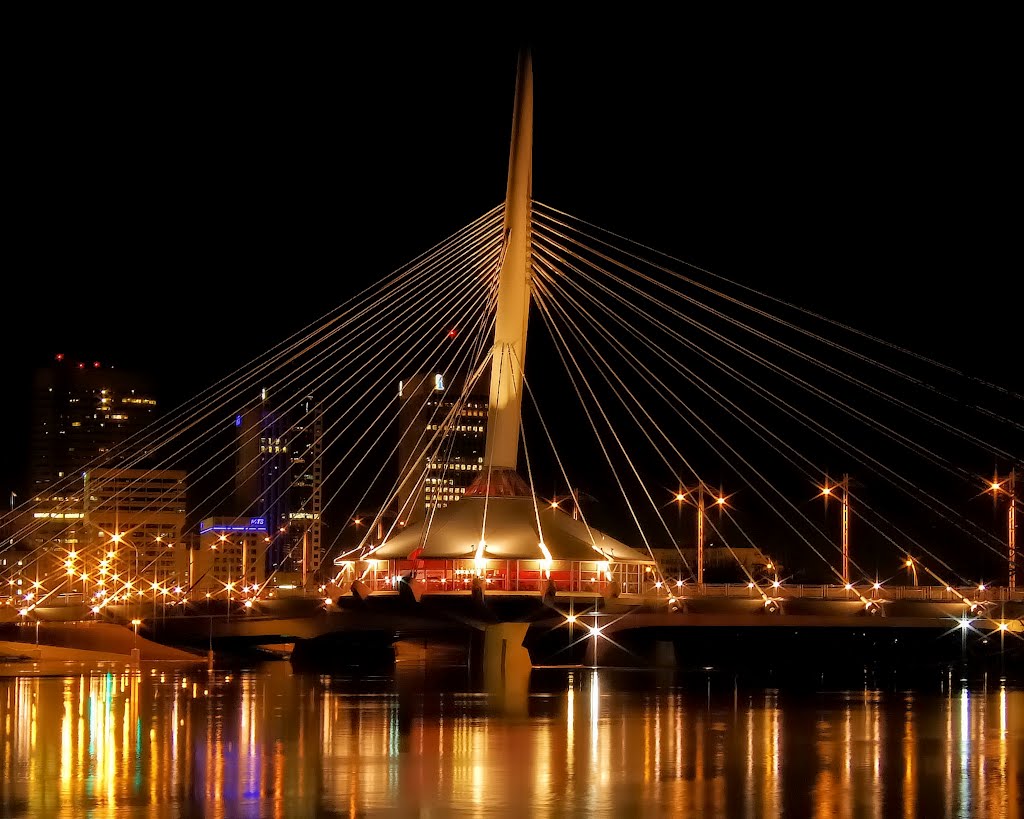 Esplanade Night View by Marc Evans