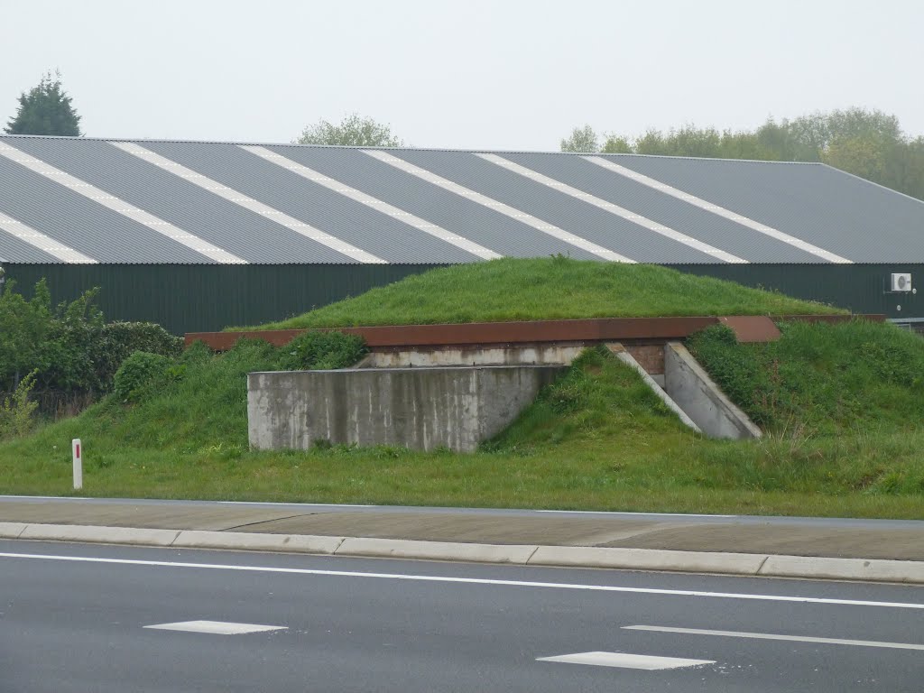 Fliegerhorst Woensdrecht -Flakstellung "Zandfort"bunker by stevenvanValen+hannekeRolloos