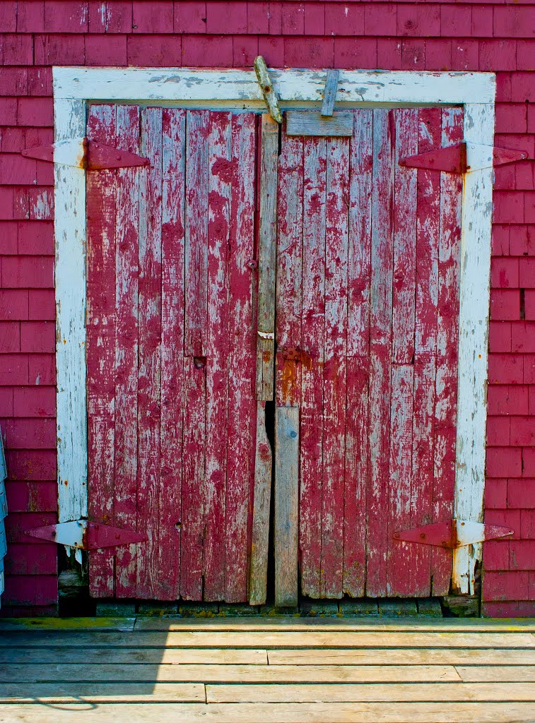 Red door by goodjobbob