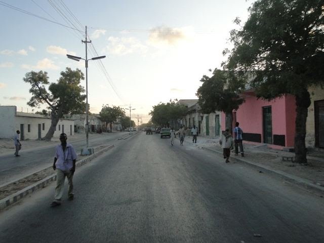 Mogadishu street by Ali Yusuf