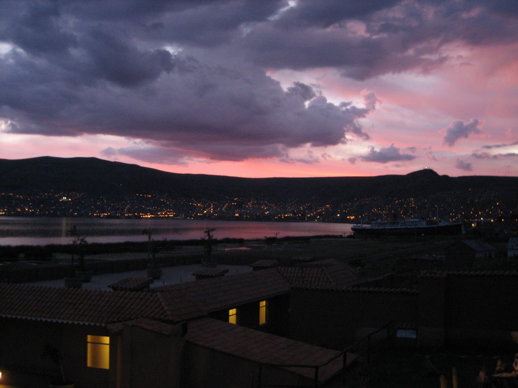 Puno at dusk by Trevor Giffen