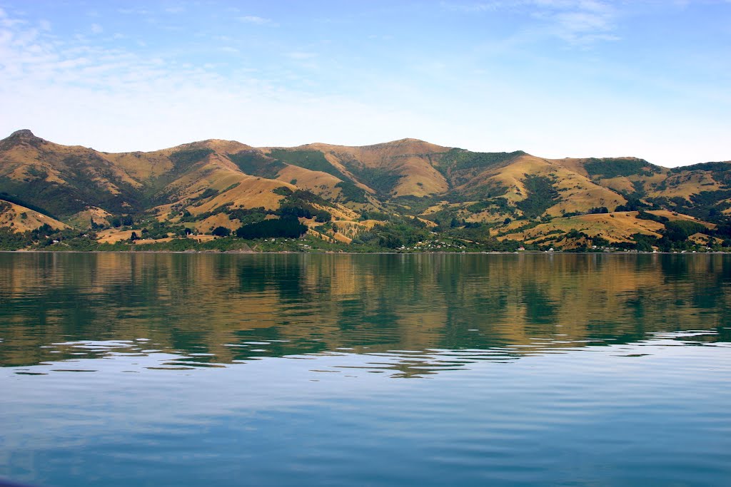 Banks Peninsula à Akaroa by cedfremi