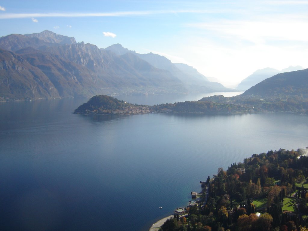 Bellagio, vista da Griante by Gandini Fabio