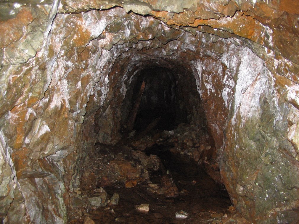 Inside an old copper mine by Howie Hennigar