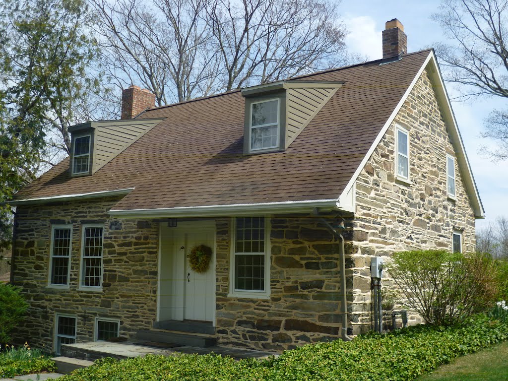 Early vernacular stone farm house (18c.) by Mark Yallum