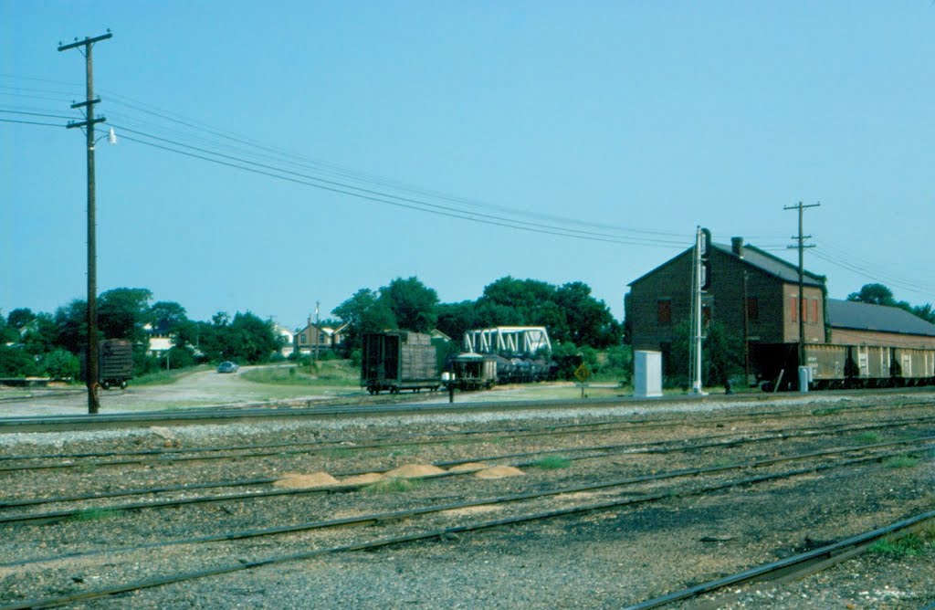 Richmond, Fredericksburg and Potomac Railroad Freight Yard at Fredericksburg, VA by Scotch Canadian