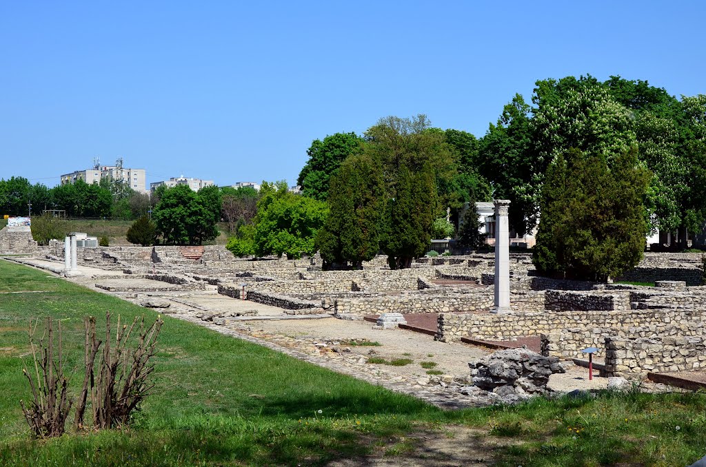 Capital city of Pannonia Inferior (Roman Empire) by tu.andy