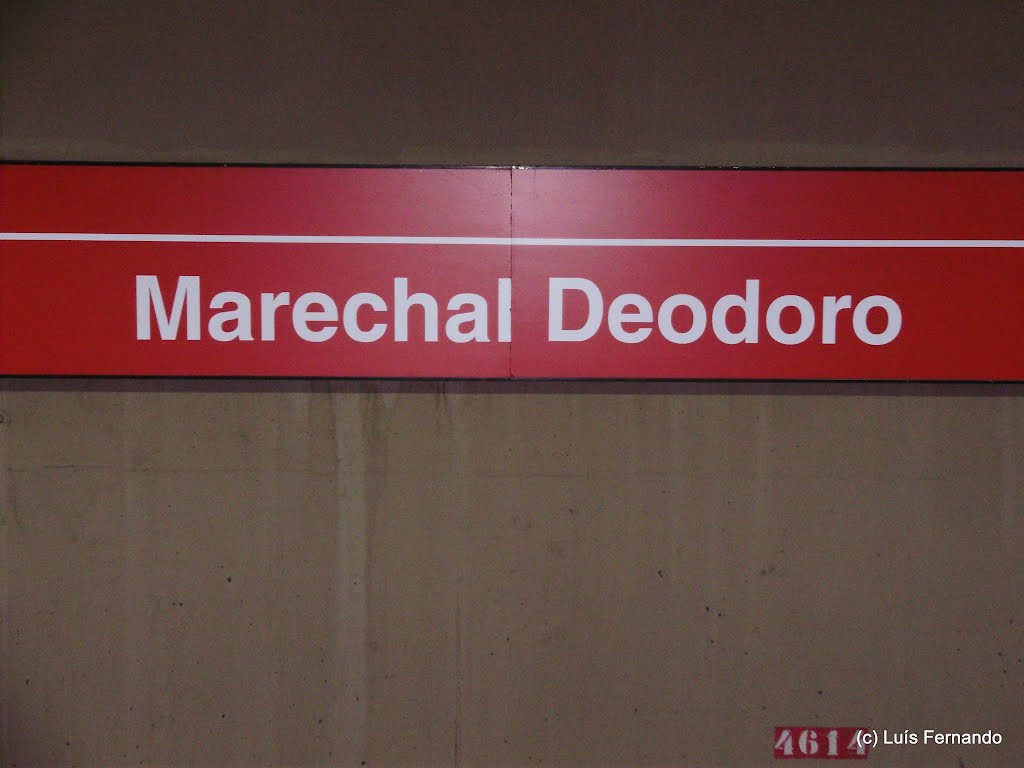 Estação Marechal Deodoro by femartins