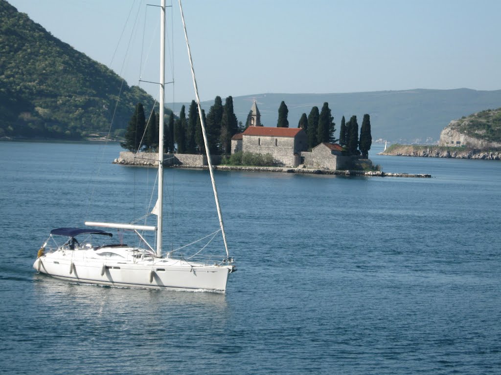 Manastir Sv Đorđe Perast by mili novokmet