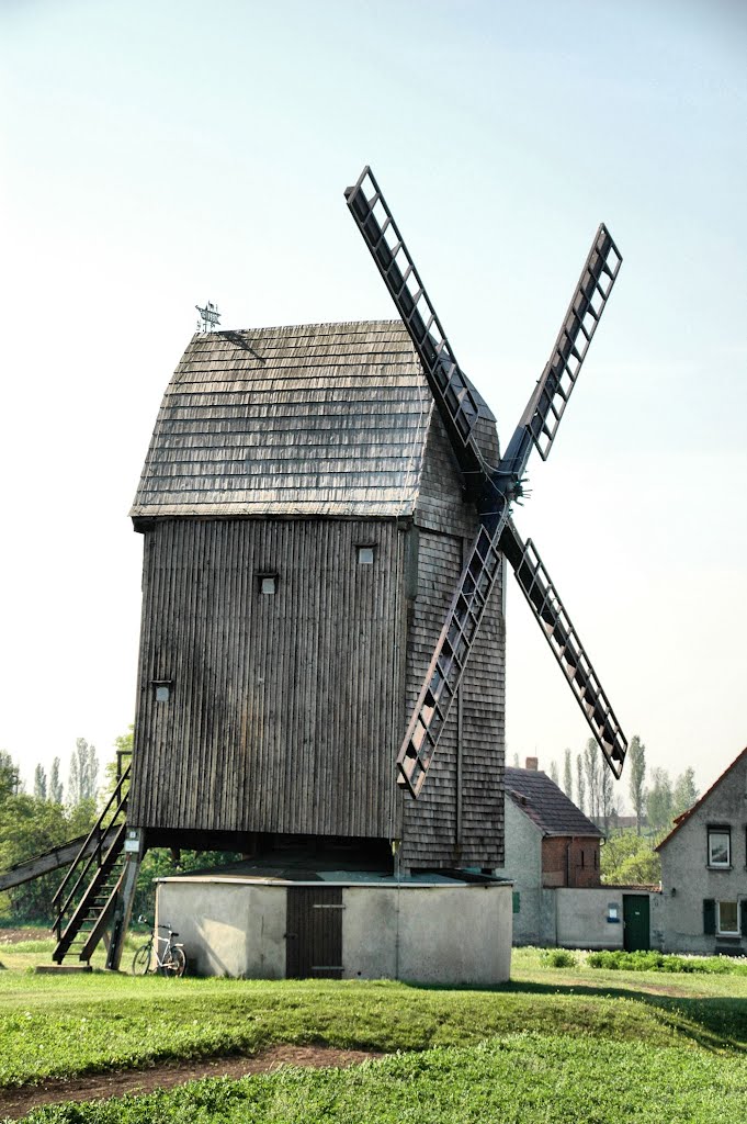 Bochwindmühle Langeneichstädt (HDR) by Karl-Hans Vollrath