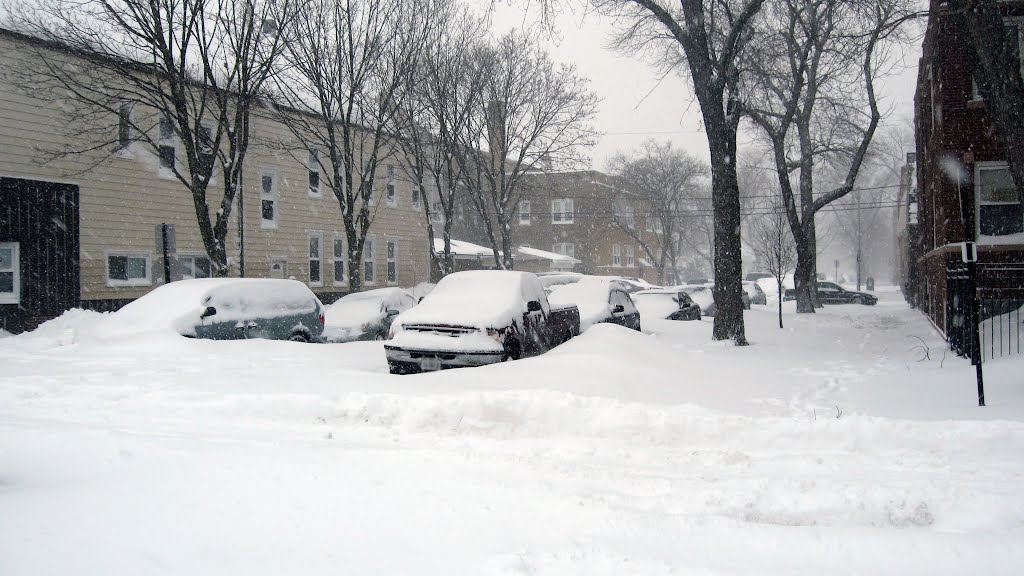 Chicago Blizzard 2011 and street 3 by Mateusz Fula