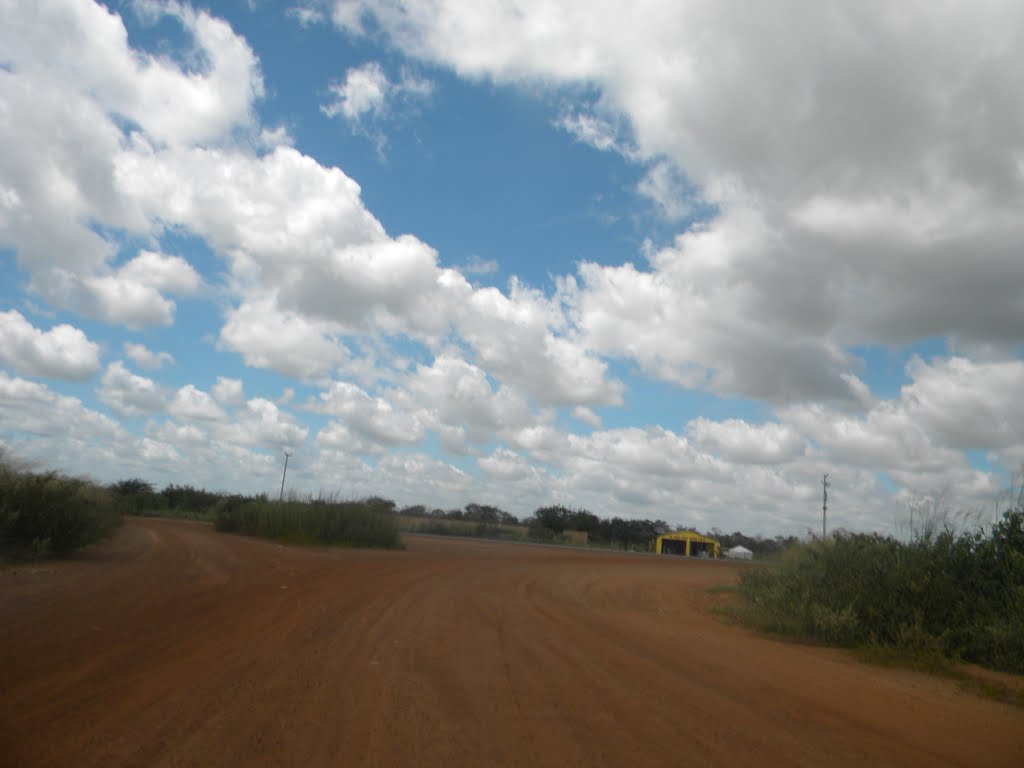 Saida para Campos Sales e ao fundo "Bar Rei do Sertão" by WILLIAM ALENCAR