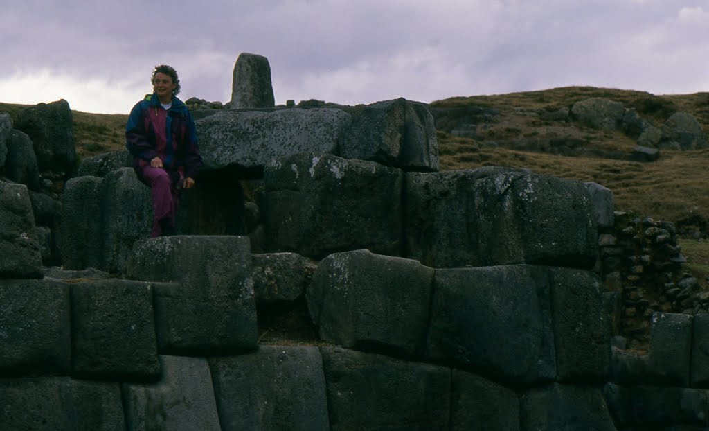 Cusco...ehem. inka-festung...sacsaywanan 3900m NN...peru by f.h ehrenberger germ…