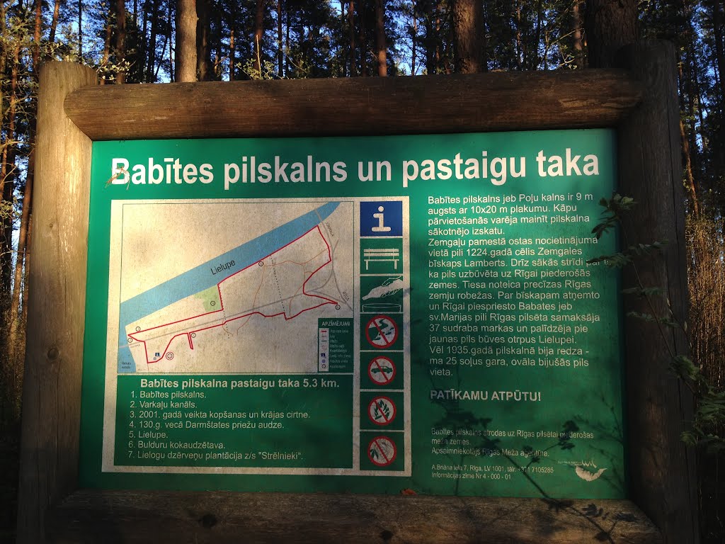 Babītes pilskalns by vohan_lv