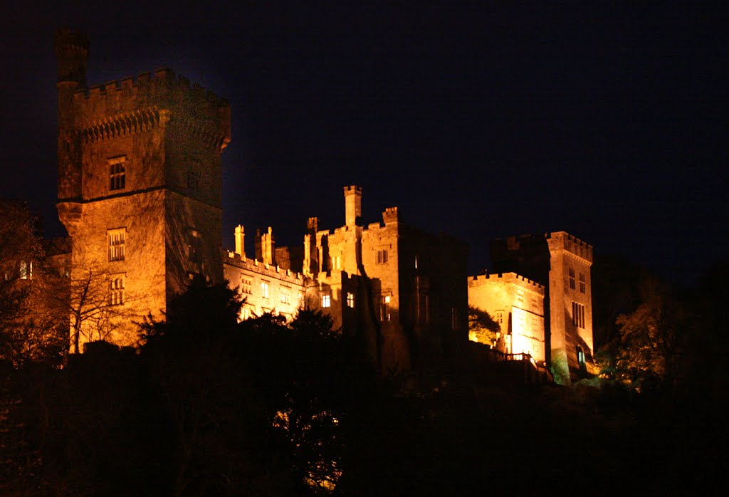 Lismore Castle at Night by Boez Lfmmz