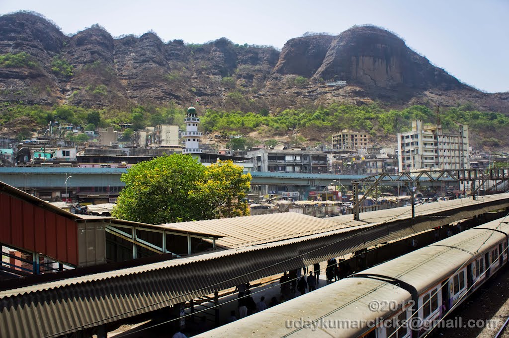 Mumbra Rly Stn. by Udaykumar PR