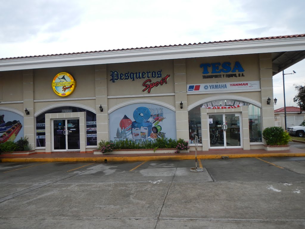 Pesqueros Sports. Amador Causeway, Amador, Panama by nev stone