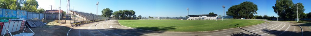 Estadio Municipal 02 panoramica by René Robles Moreno